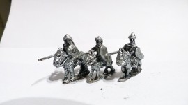 CRF23 - Knights with Lance Charging Arab Covering to Helm