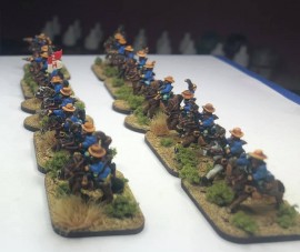 BGUSC01 -  US Cavalry Column