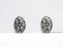 SH10 - Oval Roman Auxilliary Shields (Embossed with Wings)