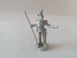 HIN30/F17  British Foot Artillery Sergeant in Belgic Shako 