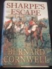 Sharpes Escape by Bernard Cornwall hard back