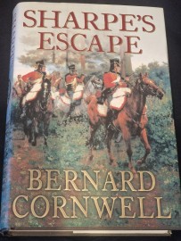 Sharpes Escape by Bernard Cornwall hard back