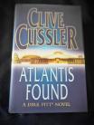 Atlantis Found by Clive Cussler hard back