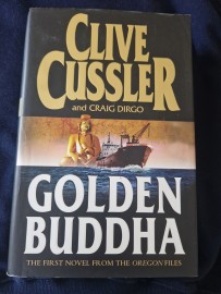 Golden Budha by Clive Cussler hard back