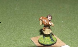 HIN/RH14 - Villager with Sack over Shoulder.