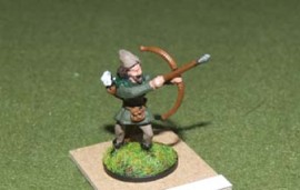 HIN/RH11 Follower of Robin Hood  with bow.