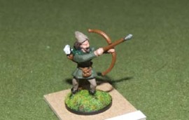 HIN/RH11 - Follower of Robin Hood  with Bow.