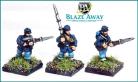 BA/ACW03 - Infantry in Kepi  Marching & Advancing