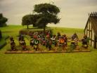 HIN/HUR37 - Tartar Foot Wariors with Axe