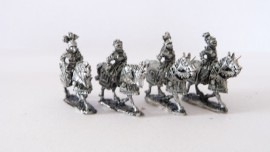 GI 04 - Gendarmes, Levelled Lance, Barded Horses