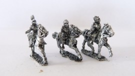 GI 02a - Gendarmes, Lance Upright,Unbarded Horses