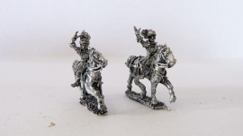 GI 03a - Gendarmes, Warhammer and Sword, Unbarded Horses