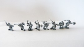 LW/DAW01 - Teulu  Warriors with Assorted Weapons