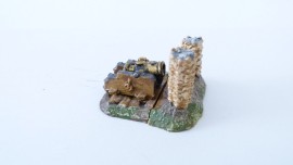 VEN/S01  - Siege Bombard and Gabions and 4 Crew