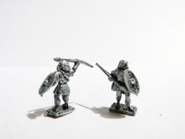 ED02 - Warriors Standing with Javelins and Shield