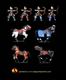 OT 06 Mounted heavy archers with unbarded horses